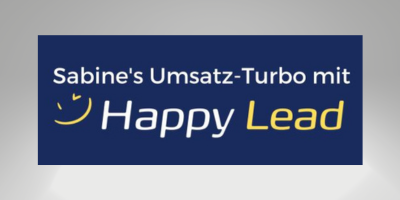 Sabines Umsatz Turbo mit HappyLead