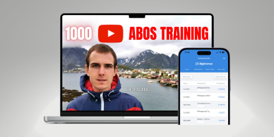 1000 YouTube Abos Training
