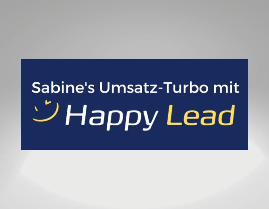 Sabines Umsatz Turbo mit HappyLead