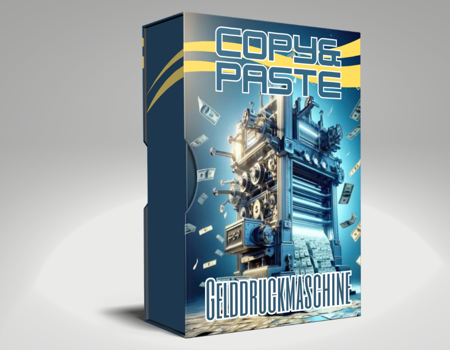 Copy Paste Gelddruckmaschine